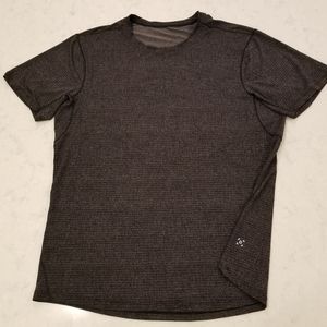 Lululemon In Mind Heathered Black L Shirt